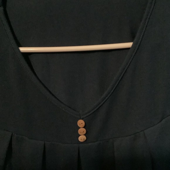 Women’s Black Causl V Neck T Shirt XL - Picture 10 of 15